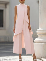 Camara™ | Elegant Formal Occasion Pant Set – Pink | The Bellemont Sisters Australia