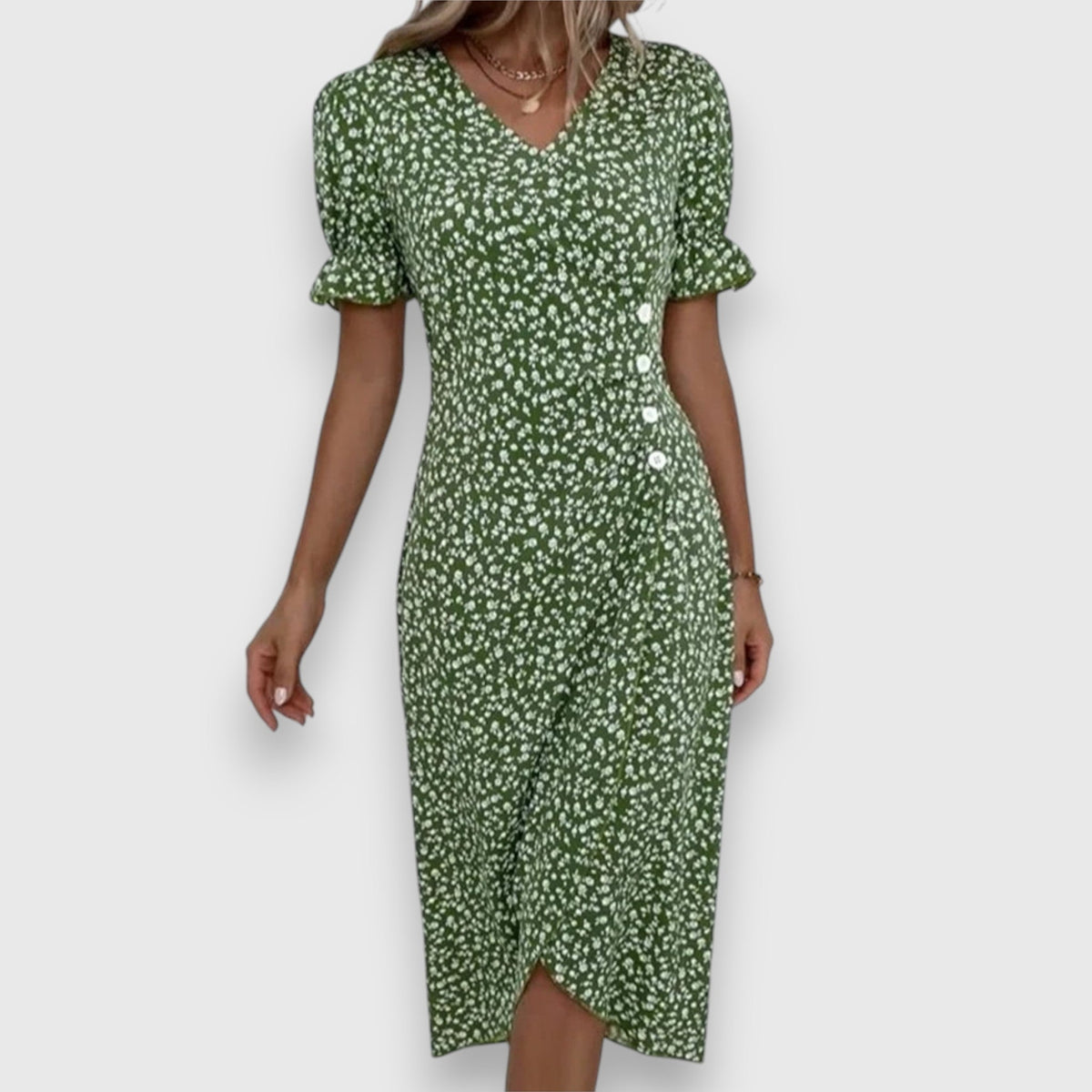 Tessina – Elegant Floral Dress | The Bellemont Sisters Australia