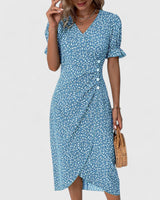 Kataryna | Comfortable Summer Dress – Blue | The Bellemont Sisters Australia