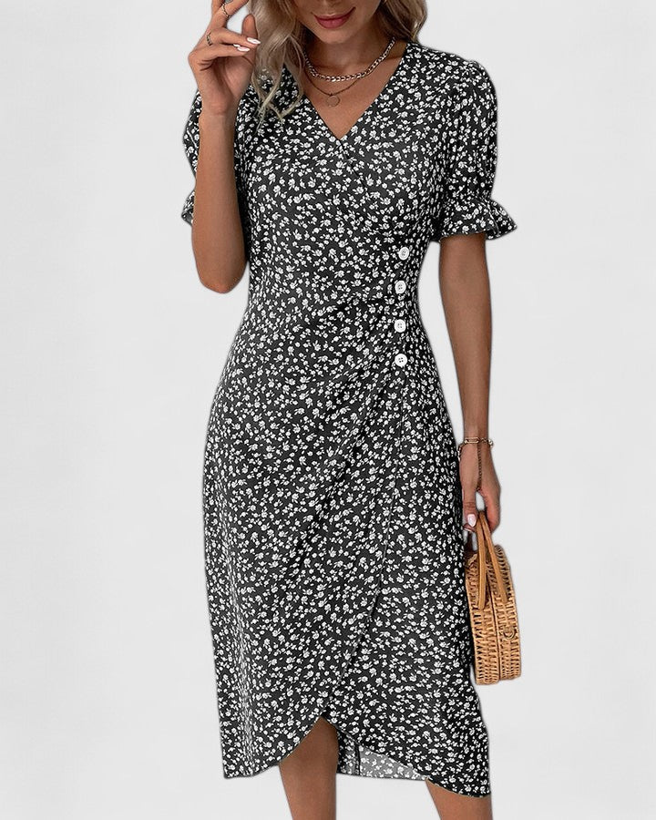 Kataryna | Comfortable Summer Dress – Black | The Bellemont Sisters Australia