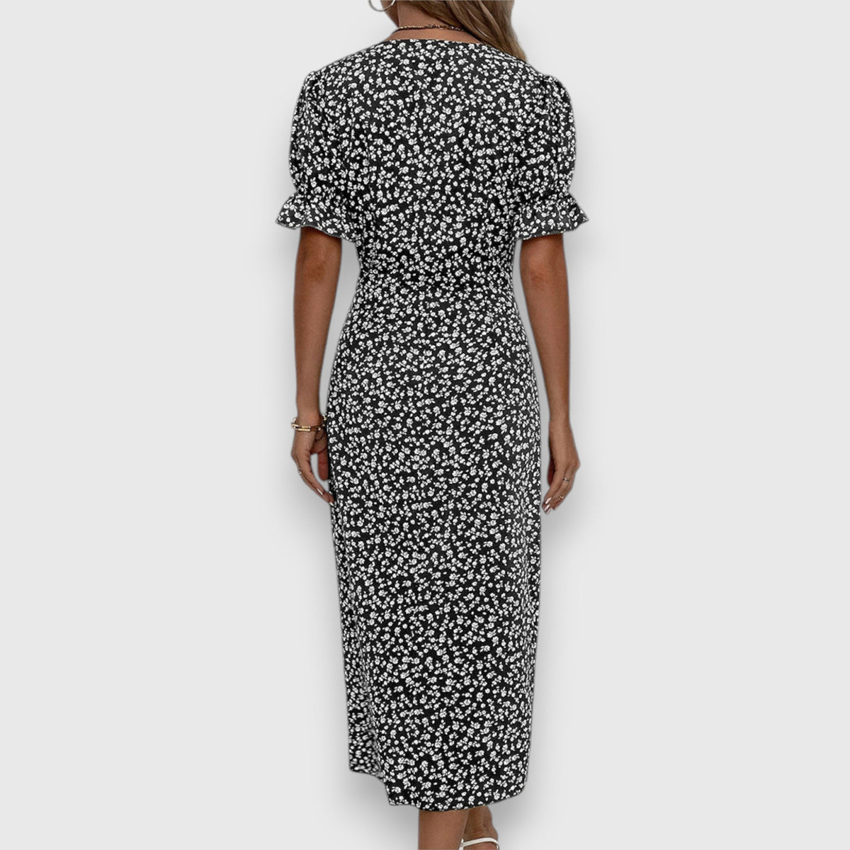 Tessina – Elegant Floral Dress | The Bellemont Sisters Australia