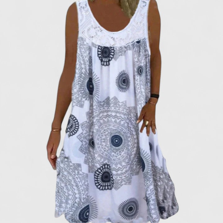 Arya |  Comfortable Summer Dress – White | The Bellemont Sisters Australia