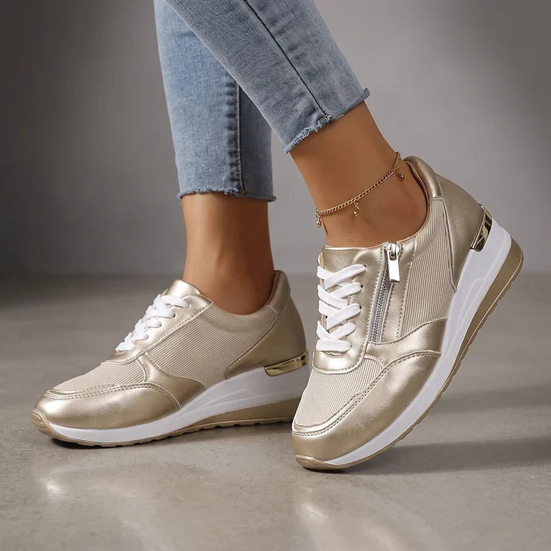 Bijou Wedge Sneakers | The Bellemont Sisters Australia