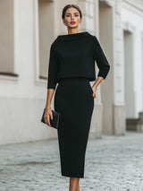 Brooks | Set with Boat Neckline | The Bellemont Sisters Australia