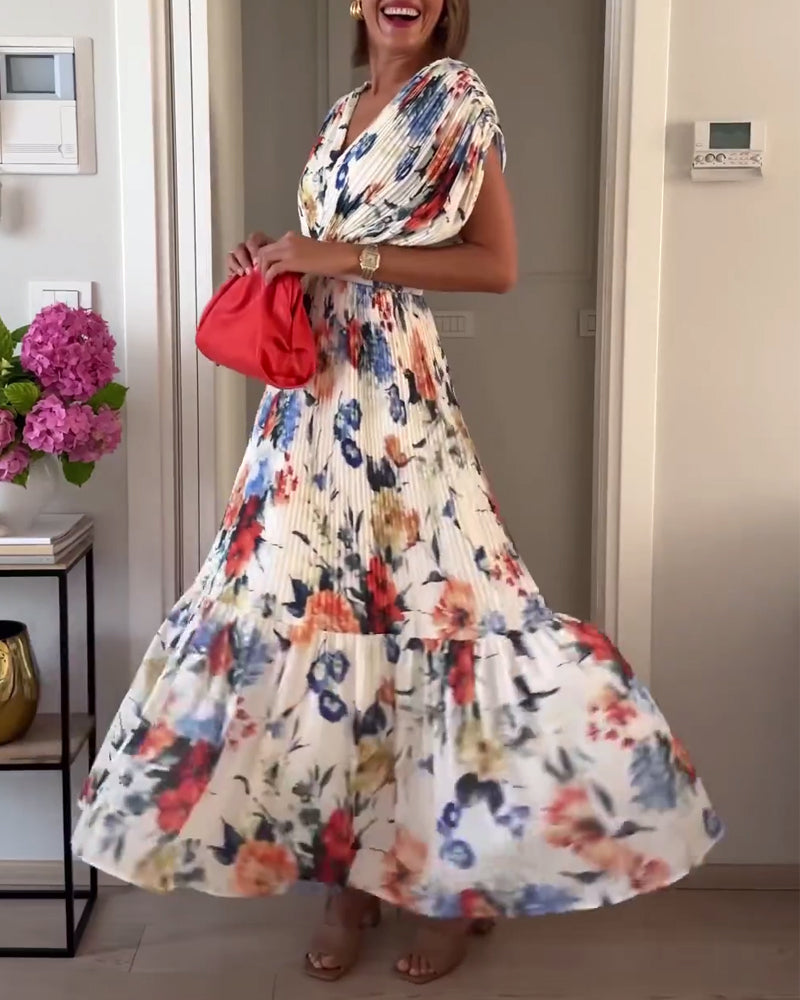Florelle | Elegant Floral Dress | The Bellemont Sisters Australia