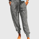 Feli - Leo Pants With Wide Legs – Gray | The Bellemont Sisters Australia