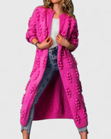 Anzherrah | Comfortable Cardigan – Rose Red | The Bellemont Sisters Australia