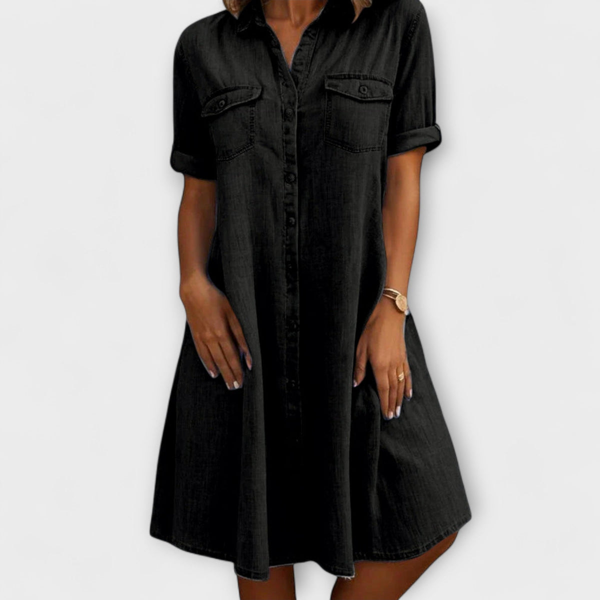 Jennie | Elegant Dress – Black | The Bellemont Sisters Australia