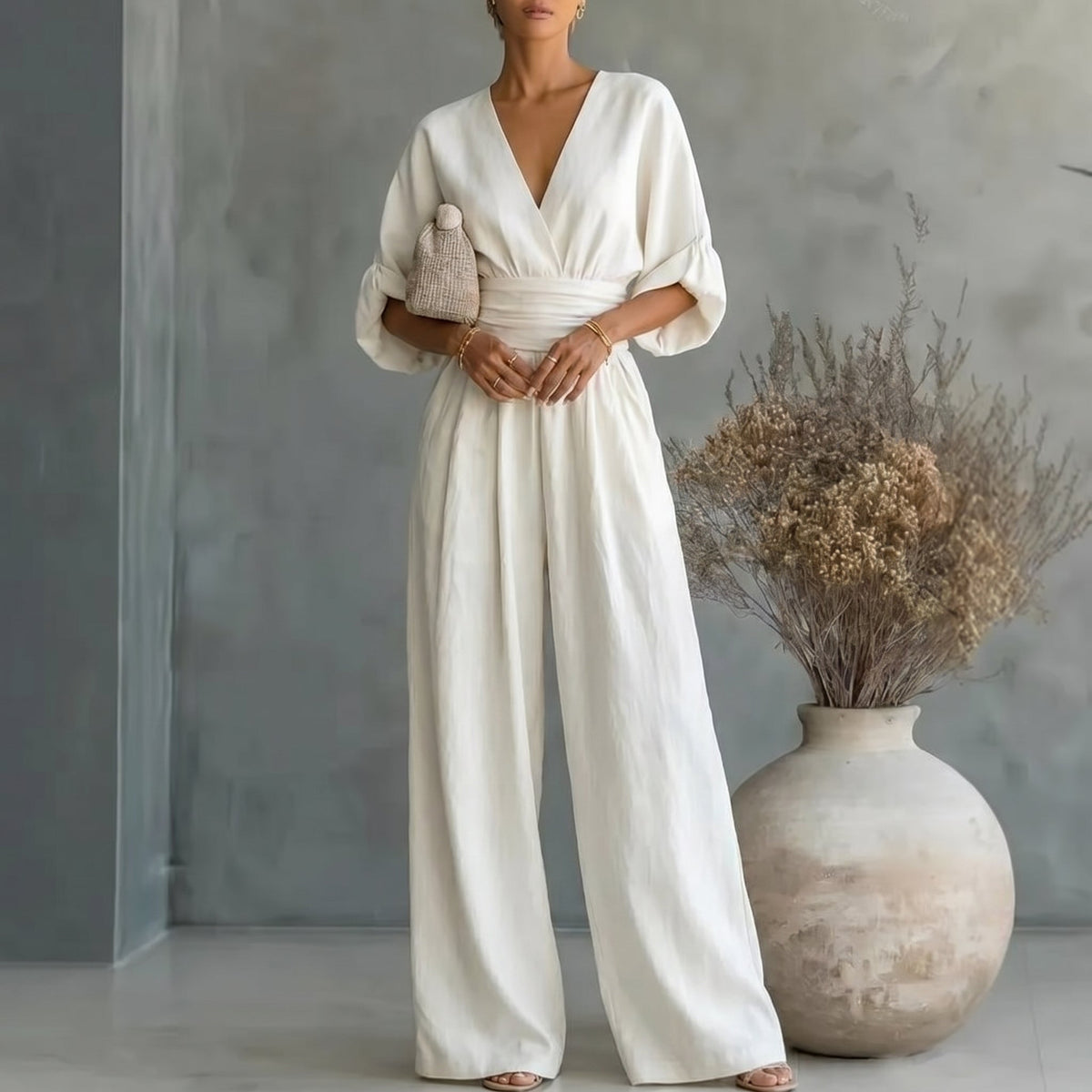 Fontella™ Elegant Jumpsuit | The Bellemont Sisters Australia