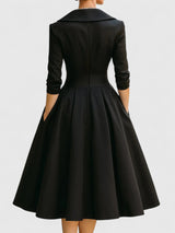 Yan | Elegant Midi Dress | The Bellemont Sisters Australia