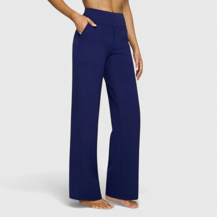 Hilary | Sophisticated Pants – Blue | The Bellemont Sisters Australia