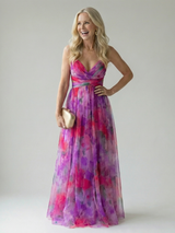 Isel | Soft Wrap Maxi Dress – Pink | The Bellemont Sisters Australia