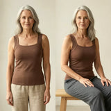 Roxanne | Built In Comfort Bra Tanktop | The Bellemont Sisters Australia
