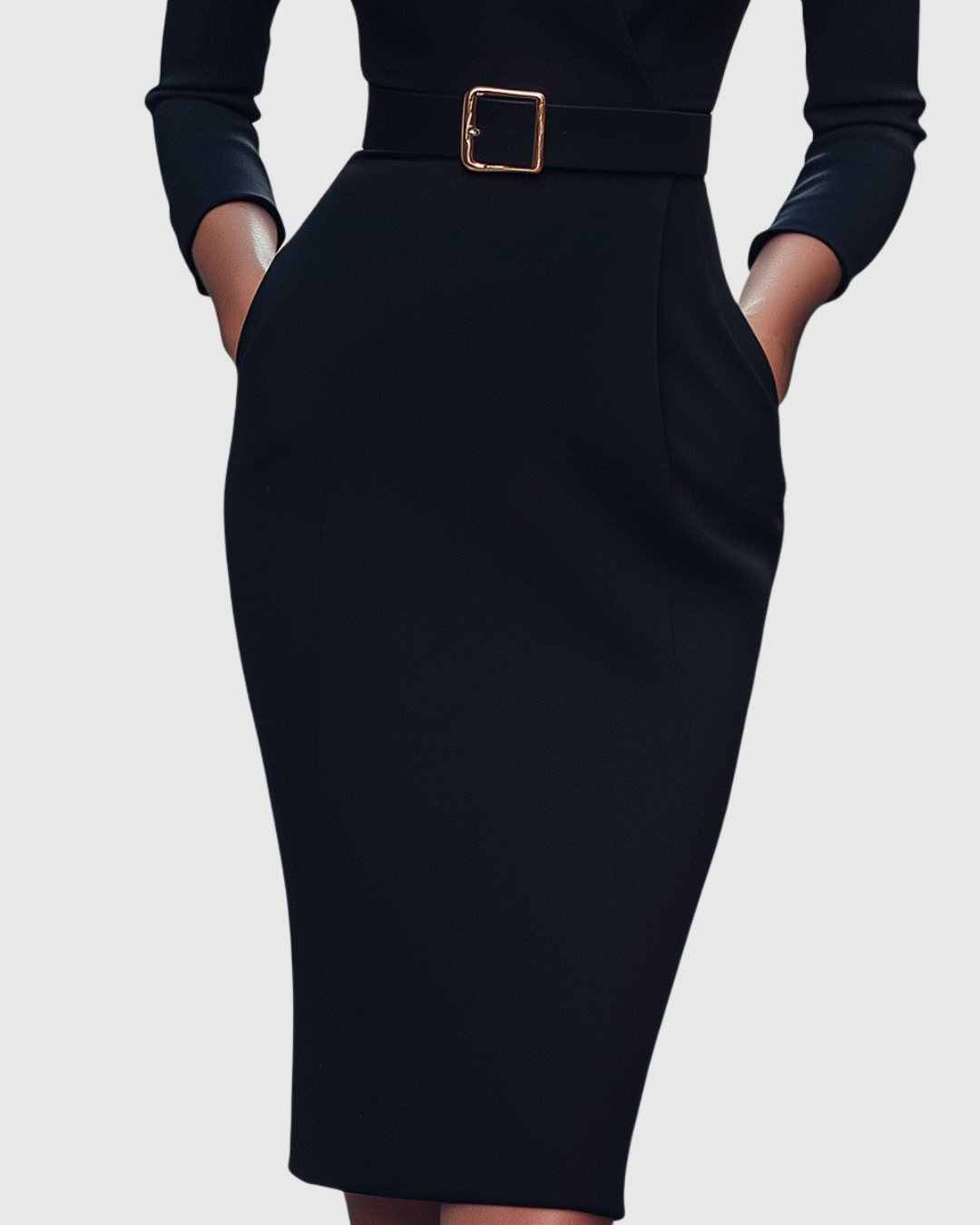 Claribel | Refined Midi Dress | The Bellemont Sisters Australia