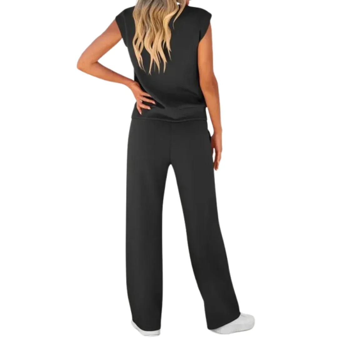 KAIYA™ – Casual Summer Lounge Co-Ord | The Bellemont Sisters Australia
