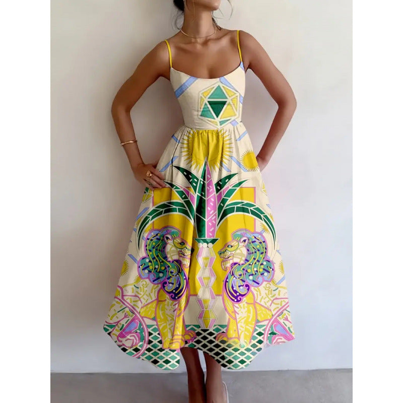 Zephyrelle | Sun Temple Midi Dress | The Bellemont Sisters Australia