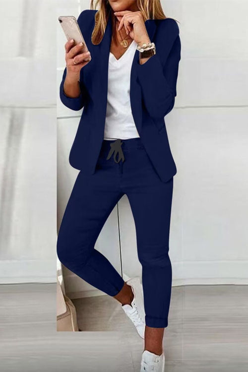 Charlotte | Elegant Everyday Set – Navy Blue | The Bellemont Sisters Australia
