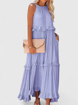 Shannon | Elegant Dress – Purple | The Bellemont Sisters Australia