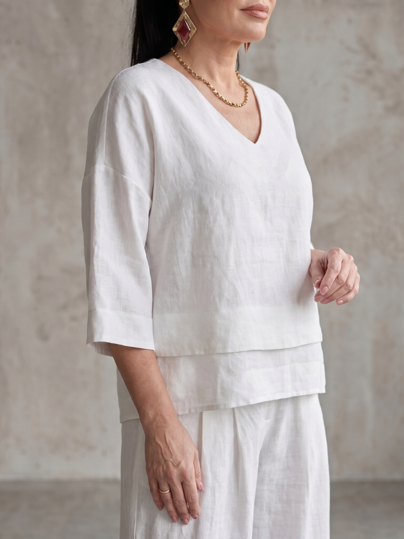 River | Layered Top Wide Leg Set | The Bellemont Sisters Australia
