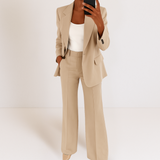 Melynda™ Stylish Two-Part Suit Set | The Bellemont Sisters Australia