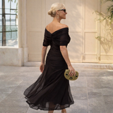 Mikaela - Off-Shoulder Maxi Dress | The Bellemont Sisters Australia