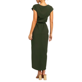 Maelis | Casual Midi Dress | The Bellemont Sisters Australia
