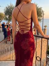 Danica | Spaghetti Strap Corset Bodice Maxi Dress | The Bellemont Sisters Australia