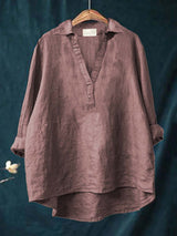Madelyn | Elegant Breezy Summer Blouse – Dusty Pink | The Bellemont Sisters Australia