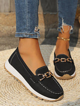 Ellie | Classic Comfortable Loafers – Black | The Bellemont Sisters Australia