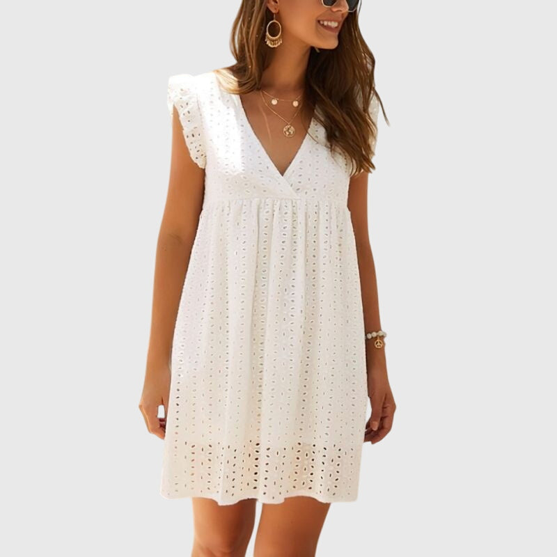 Diana - 2 In 1 Summer Dress – White | The Bellemont Sisters Australia