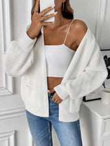 Adalyn | Open Front Cropped Cardigan with Pockets, Cozy Everyday Layer | The Bellemont Sisters Australia
