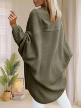 Alondra | Oversized Batwing Sleeve Cardigan, Open Front Longline Sweater | The Bellemont Sisters Australia