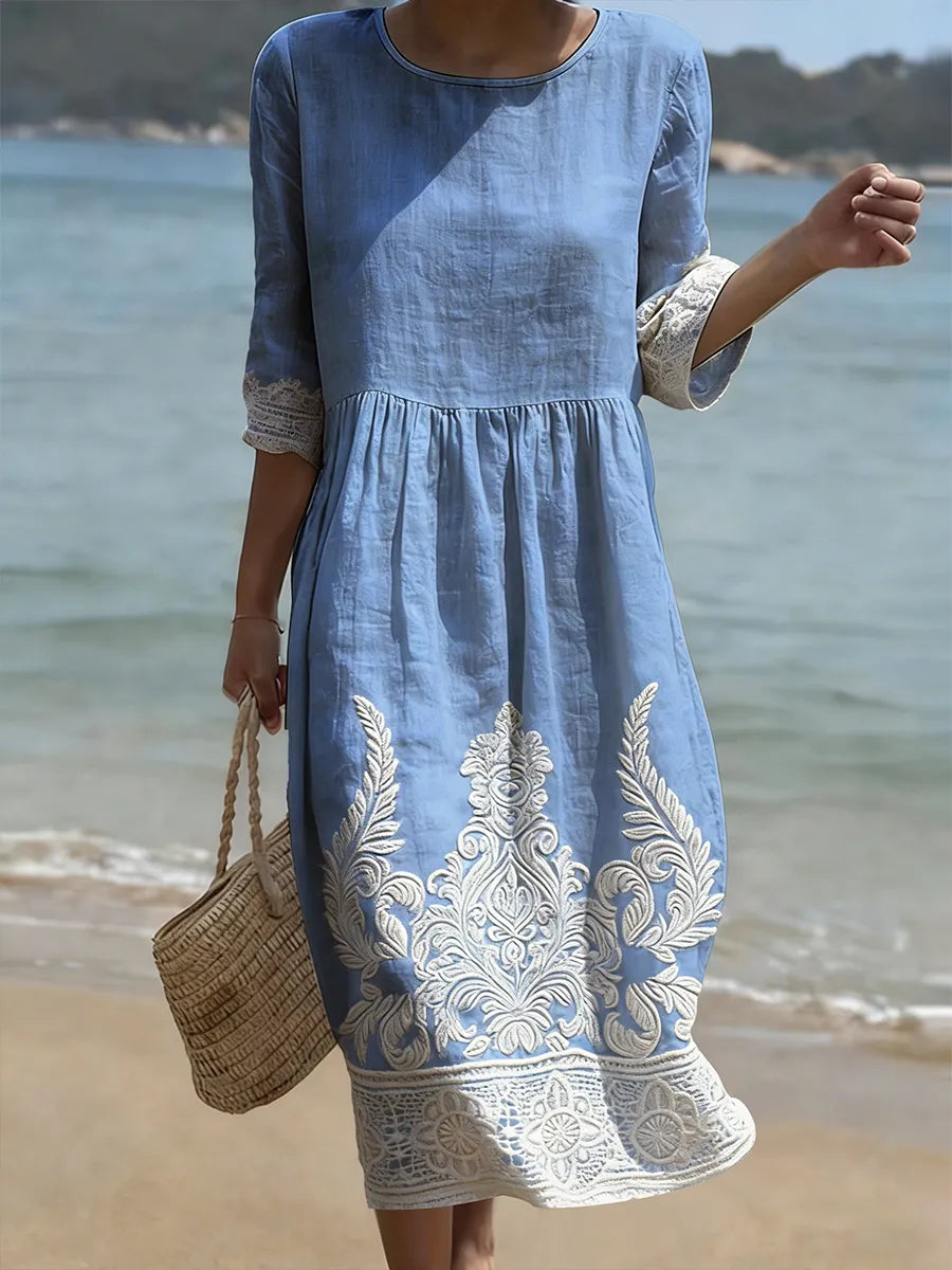 Amber | Elegant Floral Dress | The Bellemont Sisters Australia