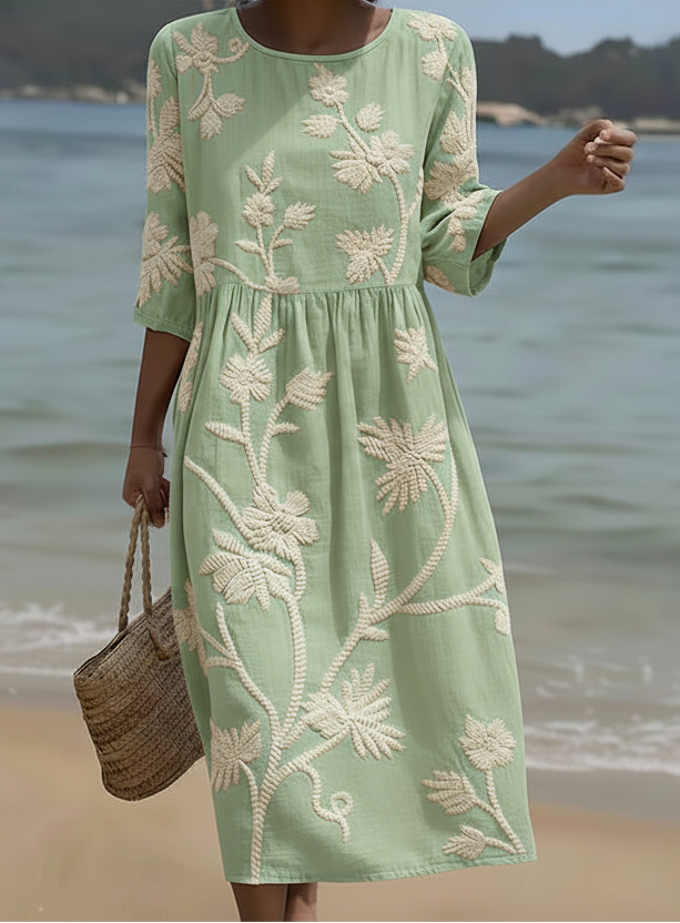Paige | Elegant Floral Dress | The Bellemont Sisters Australia