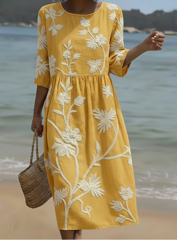 Lauren | Elegant Floral Dress | The Bellemont Sisters Australia