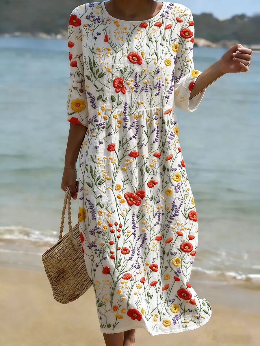 Nicole | Elegant Floral Dress | The Bellemont Sisters Australia