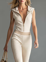 Felicia | Sporty Jumpsuit with a Hood | The Bellemont Sisters Australia