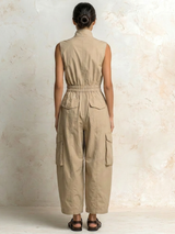 Ursula™ Utility Cargo Jumpsuit | The Bellemont Sisters Australia