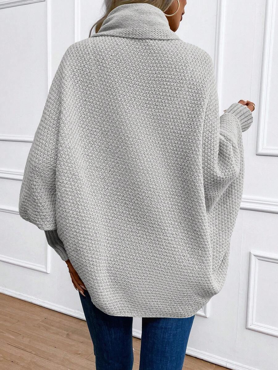 Annika | Shawl Collar Batwing Sleeve Cardigan, Cozy Open Front Layer | The Bellemont Sisters Australia
