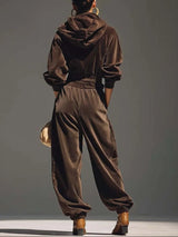 Scarlett | Loose Velour Set | The Bellemont Sisters Australia