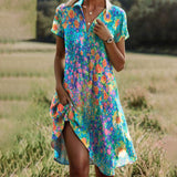 Tansy | Trendy and Comfortable Summer Dress – Colorful | The Bellemont Sisters Australia