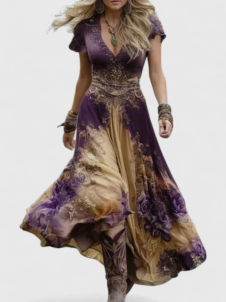 Sydneighh | Elegant Maxi Dress – Khaki | The Bellemont Sisters Australia