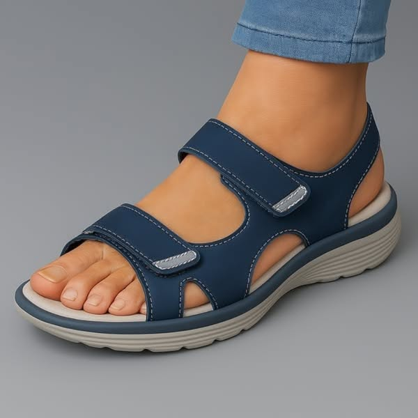 MARJORIE | ORTHOPAEDIC SANDALS – Blue | The Bellemont Sisters Australia