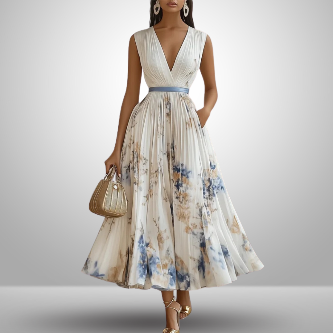 Emma | Women’s Flowy Sleeveless Summer Maxi Dress | The Bellemont Sisters Australia