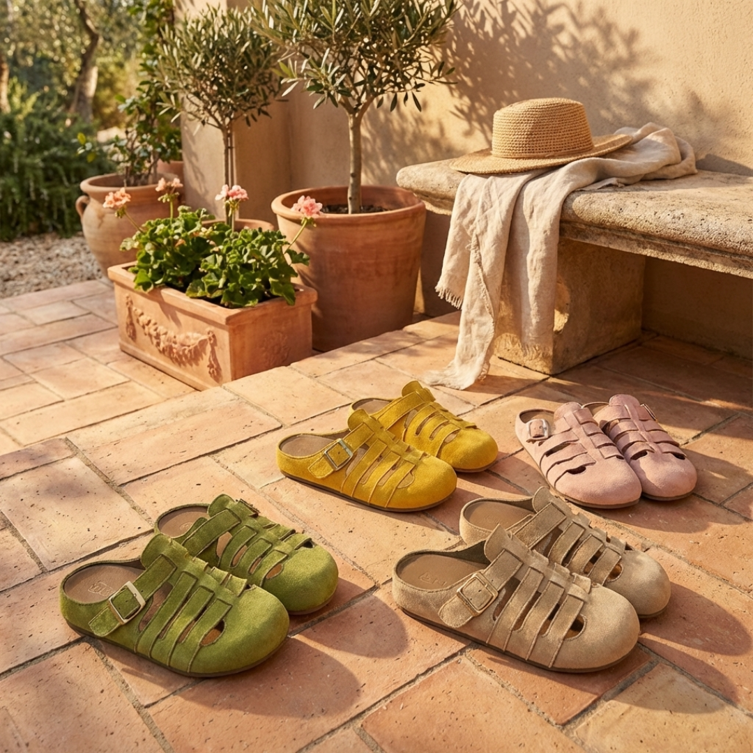 Nathalie | Comfort Slip-On Mule Sandals | The Bellemont Sisters Australia