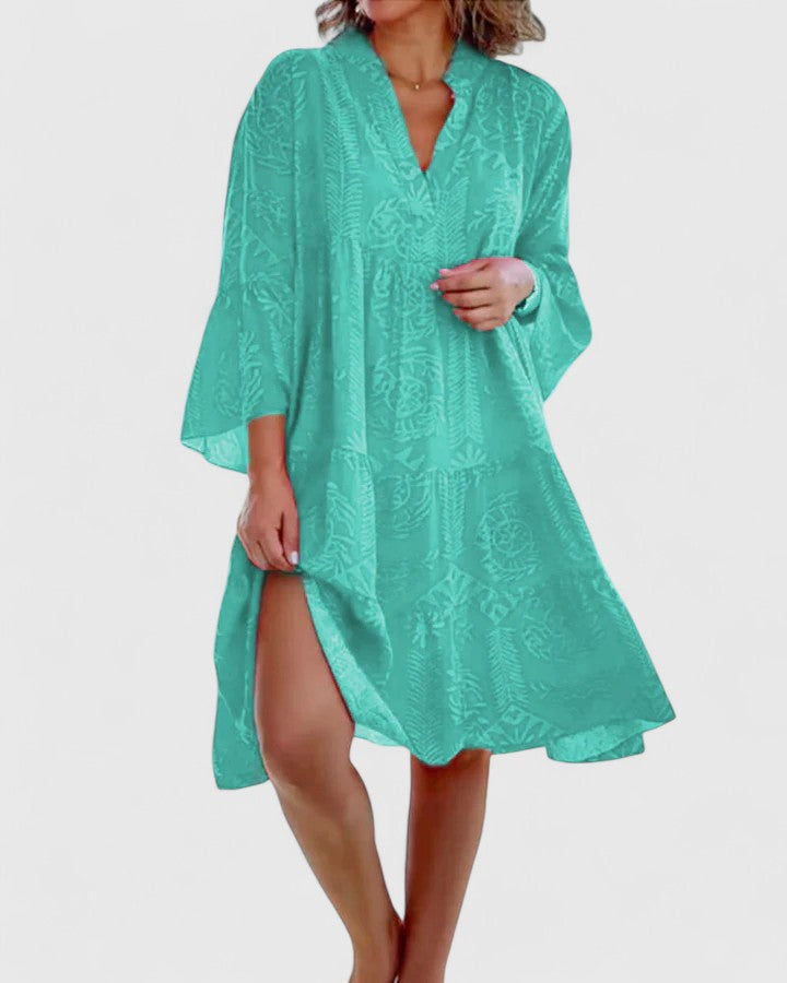 Antonette | Sophisticated Dress – Green | The Bellemont Sisters Australia