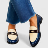 Trixie - Elegant Loafers – White | The Bellemont Sisters Australia