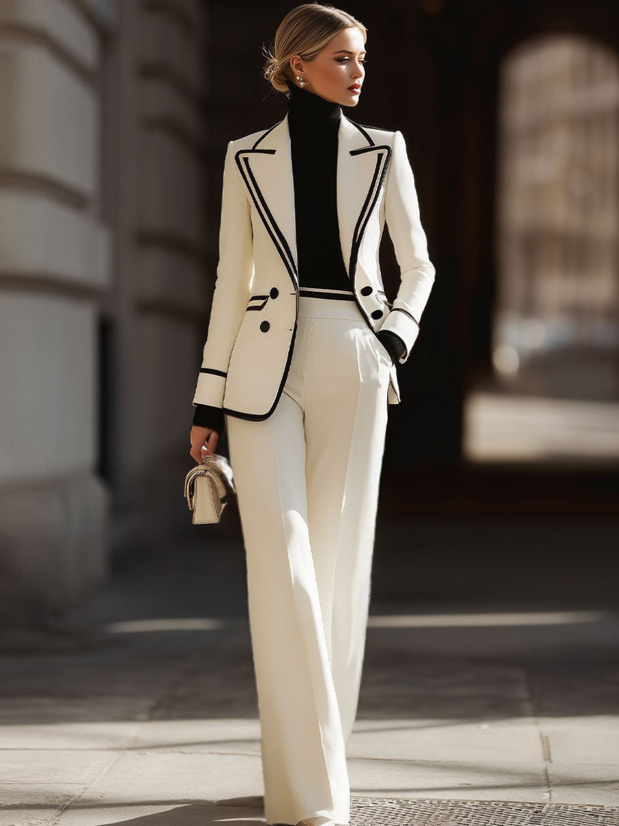 Marissa | Double Breasted Suit Set | The Bellemont Sisters Australia
