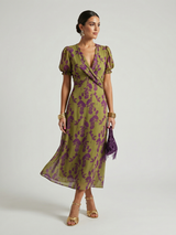 Virel | Relaxed Floral Midi Dress – Floral | The Bellemont Sisters Australia