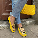 STELLE - Animal Print Loafers | The Bellemont Sisters Australia